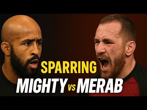Видео: Mighty Mouse vs Merab Dvalishvili. Комментарии  спарринга по грэпплингу