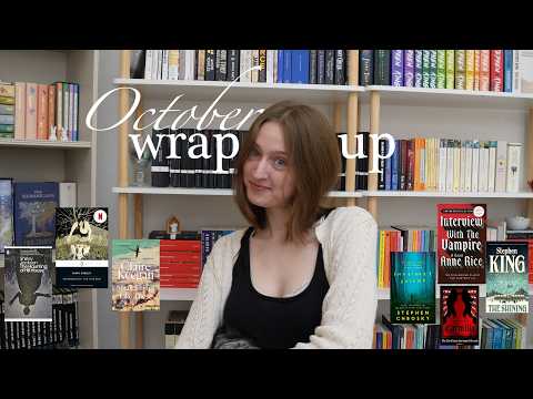 Видео: Итоги чтения за октябрь 🎃 | Готическая классика, любимые ужасы и уютное ведьмовское чтение