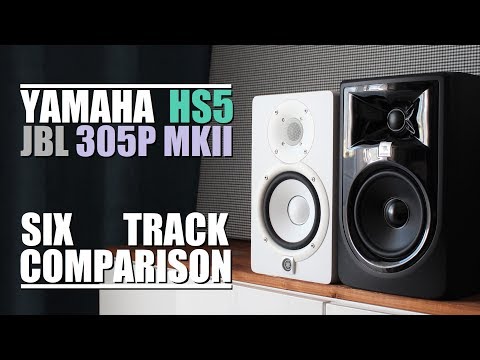 Видео: JBL 305P MKII против Yamaha HS5 || Сравнение 6-дорожечных моделей