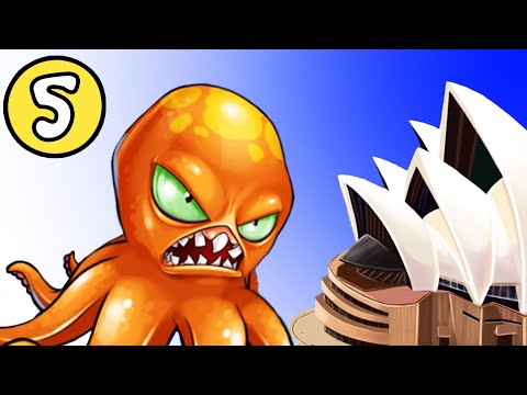 Видео: СУРОВЫЙ ОСЬМИНОГ МУТАНТ атакует АВСТРАЛИЮ игра OCTOGEDDON на канале Мистер Игрушкин