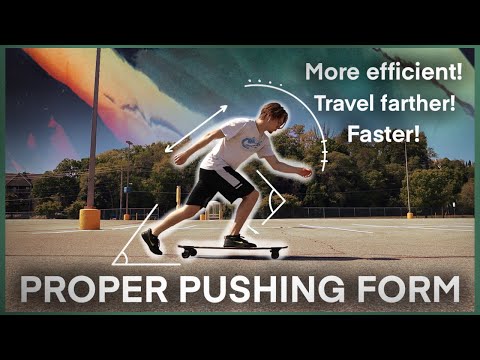 Видео: ТЫ ТОЛКАЕШЬ НЕПРАВИЛЬНО | Как правильно толкать скейтборд (Эффективно и БЫСТРО)