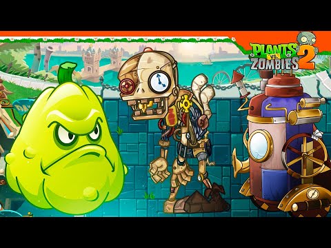 Видео: 😈 НОВЫЙ ЗОМБИ КЛОКВОРК! СТИМПАНК! ПАРОВОЙ ВЕК 🍃 Plants vs Zombies 2 (Растения против зомби 2)