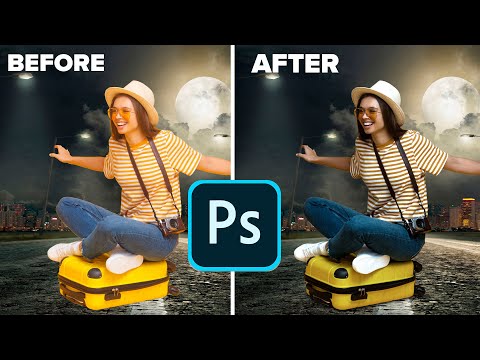 Видео: Как идеально подобрать цвета в Photoshop при комбинировании фотографий.