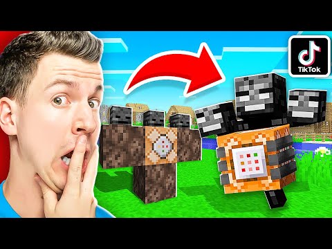 Видео: ВЫ НЕ ПОВЕРИТЕ, НО Я ЭТО СДЕЛАЛ! МАЙНКРАФТ ПРОВЕРКА ЛАЙФХАКОВ ИЗ ТИК ТОКА !