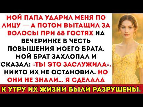 Видео: Папа ударил меня по лицу и вытащил за волосы — один звонок, и их жизни были разрушены