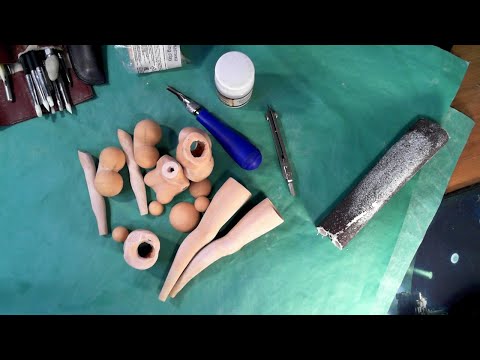 Видео: Шарнирная кукла от "А" до "Я" часть 8