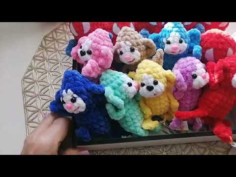 Видео: Игрушки за январь. Что связала.