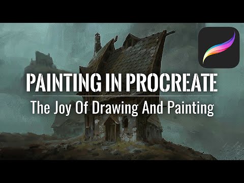 Видео: Живопись в Procreate