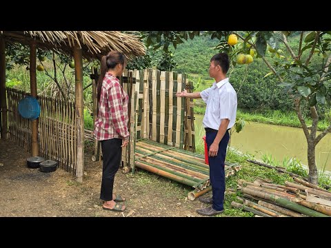 Видео: Добрый инженер помог бедной матери-одиночке достроить ванную комнату....