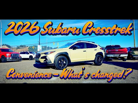 Видео: Subaru Crosstrek Convenience 2026 года — что изменилось в 2026 году? 26CT1688