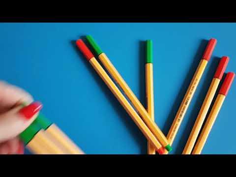 Видео: Обзор ручек Stabilo