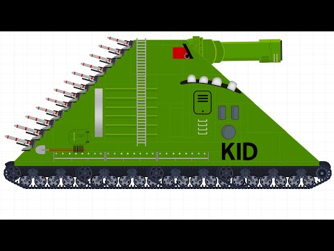 Видео: Железный Капут vs Боссов #8 Новый танк в Labo tank на Машинки Кида