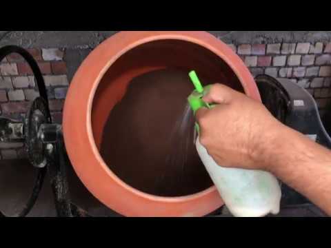 Видео: Закрепления пигмента в Акриле для Гибкого Камня