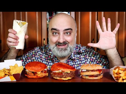 Видео: САМЫЙ СОЧНЫЙ ИЗ B&K!!! ПОЕДАНИЕ МЛАДЕНЦЕВ и НОВИНКИ BURGER KING | Жру.ру#296 | MUKBANG | ASMR