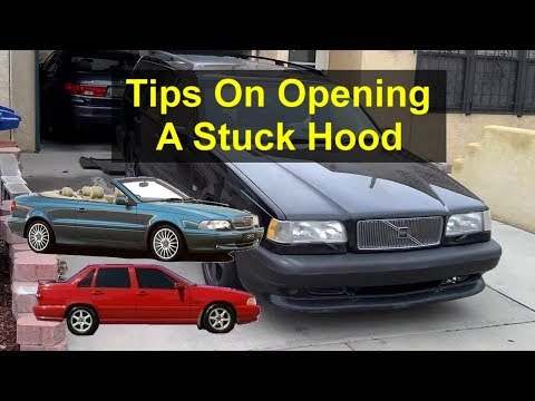 Видео: Как открыть застрявший капот на автомобилях Volvo S70, V70, C70, 850 и т. д. P80. - VOTD