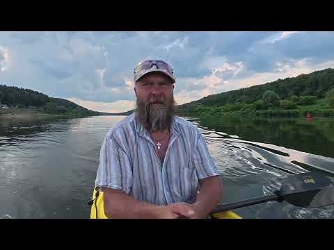 Видео: Сплав по Оке попали под град