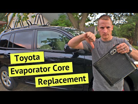 Видео: Замена испарителя Toyota Highlander | КАК СДЕЛАТЬ