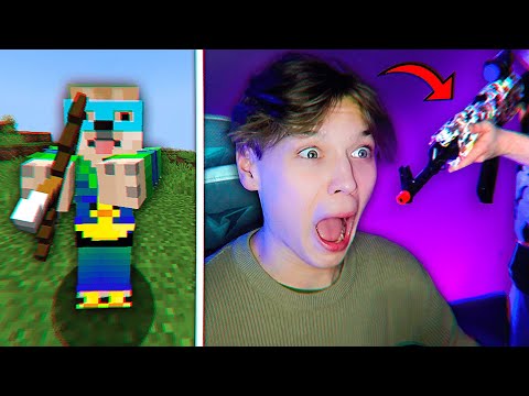 Видео: Все, что мой друг делает в Майнкрафте, происходит в РЕАЛЬНОЙ ЖИЗНИ