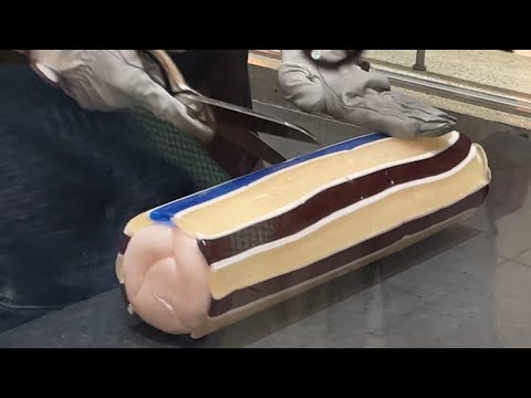 Видео: [PAPABUBBLE] Как сделать гигантскую конфету весом 4 кг