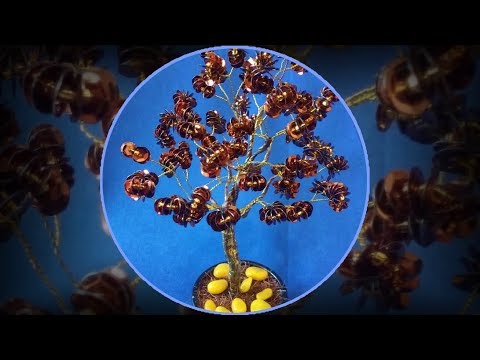 Видео: СОСНА ИЗ ПАЙЕТОК . Это просто, быстро и увлекательно.