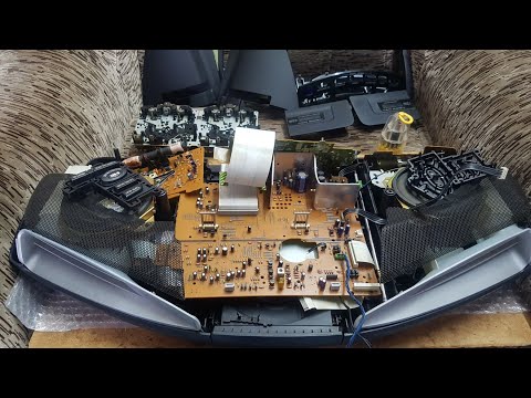Видео: Panasonic RX-ED77 восстановление Video 1