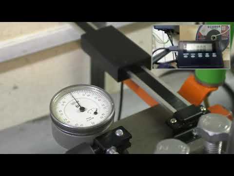 Видео: Установка китайской УЦИ на токарный станок - Проверка