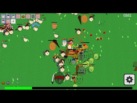 Видео: Первый взгляд на новую игру War Beans Demo. Игры с фестиваля демоверсий.