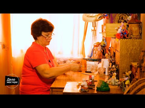 Видео: Светлана Стасенко - мастер по изготовлению игрушек из ваты I Дело мастера