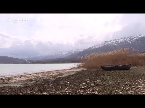 Видео: Преспанско Езеро се повлекува, сушата зема данок, но одговорни се и земјоделците