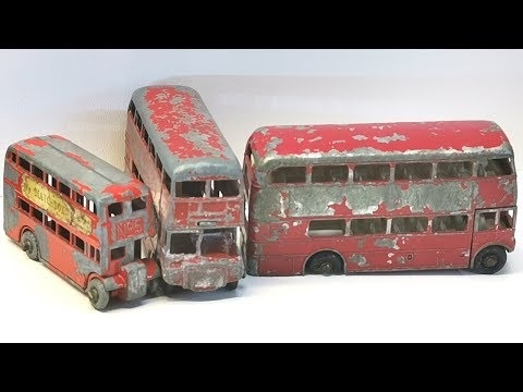 Видео: «Matchbox» реставрация Routemaster Bus № 5, литьевая машина трех разных моделей