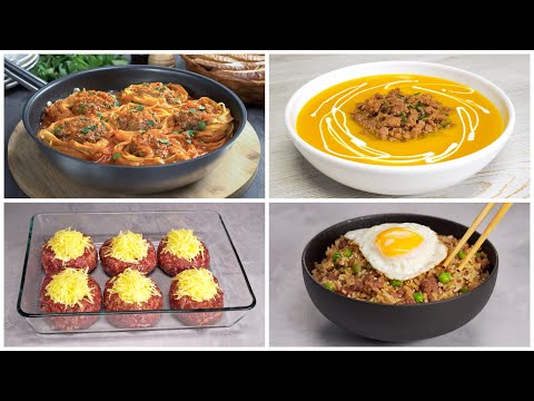 Видео: 4 БЛЮДА ИЗ МЯСНОГО ФАРША, которые захочется приготовить еще не раз. Рецепты от Всегда Вкусно!