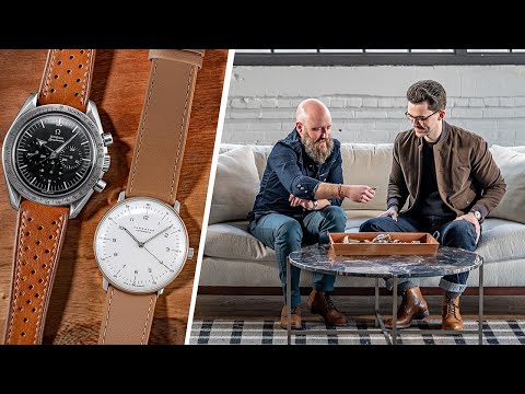 Видео: Часы графического дизайнера (Tudor, Junghans, OMEGA, Doxa и др.)