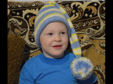 Видео: ВЯЗАНИЕ СПИЦАМИ ДЛЯ НАЧИНАЮЩИХ ШАПОЧКА"КОЛПАК БУРАТИНО"!Knitting
