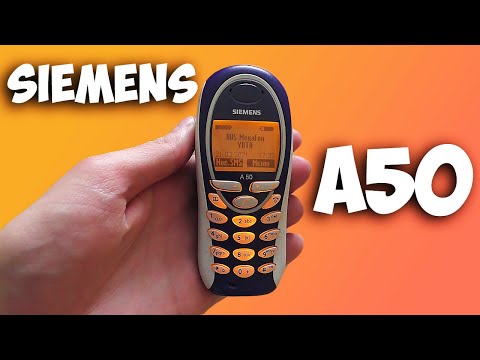 Видео: Siemens A50 - Бюджетник 2002 года