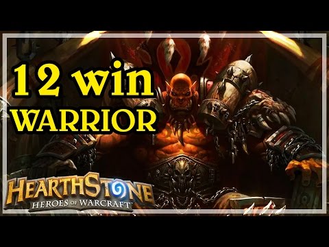 Видео: [Hearthstone] 12 Побед Воин Арена