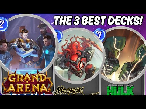 Видео: Лучшие колоды для СЛАВЫ! | Колоды Marvel Snap Grand Arena