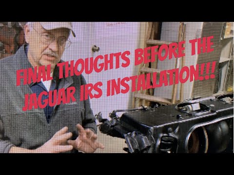 Видео: Дополнительные заметки по независимой задней подвеске Jaguar XJS / XJ6 перед установкой.