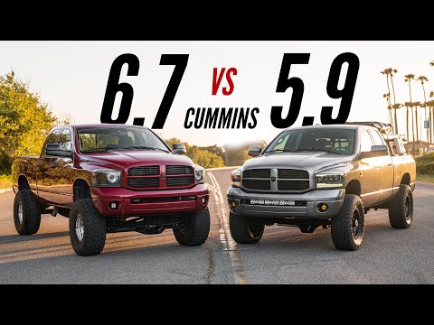 Видео: 5.9 против 6.7 Cummins 3-го поколения | Что лучше и почему