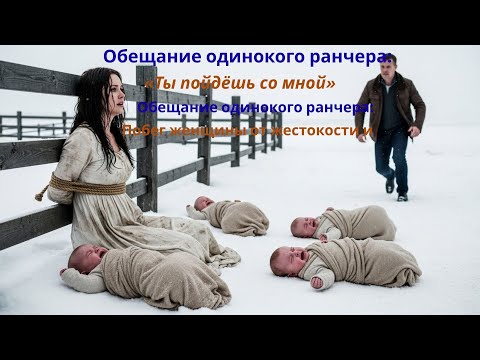 Видео: Обещание одинокого ранчера: «Ты пойдёшь со мной» – Побег женщины от жестокости и отчаяния
