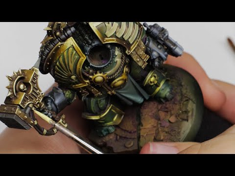 Видео: Использование масляных красок для создания самой детальной модели Warhammer в истории