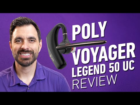 Видео: Poly Voyager Legend 50 — новое название, но все по-старому.