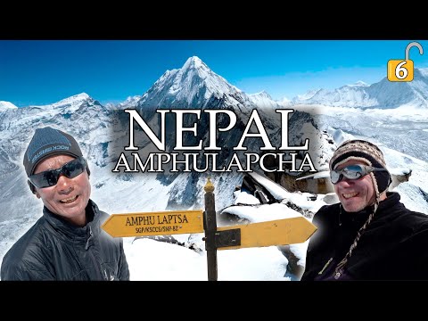 Видео: Восхождение на перевал Амфулапча Непал. 4К Серия 6