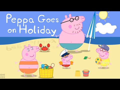 Видео: Изучите цвета, соответствие и подсчет с приложением Peppa Pig Holiday для детей