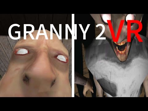 Видео: Они на меня напали..(смешное прохождение)➡️Granny vr #20