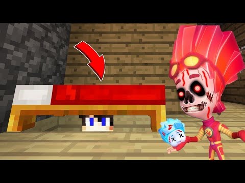 Видео: Я СПРЯТАЛСЯ ПОД КРОВАТЬЮ ОТ ФАЕРА ЕХЕ В МАЙНКРАФТЕ