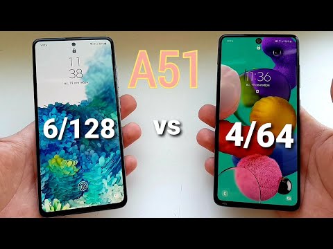 Видео: Samsung Galaxy A51 6/128 VS Galaxy A51 4/64 ЕСТЬ ЛИ РАЗНИЦА?