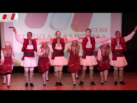 Видео: Фолклорен Ансамбъл “Разложки мераци”. Разлог. България. Русская Австрия (Full HD)