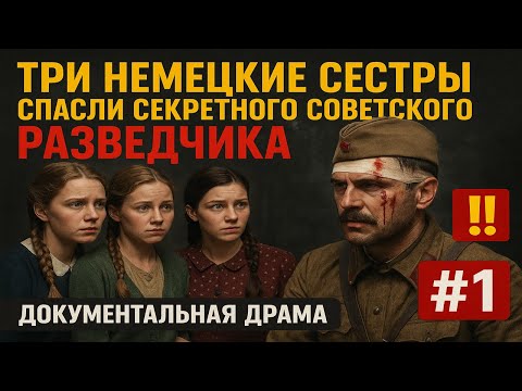 Видео: ТРИ НЕМЕЦКИЕ СЕСТРЫ СПАСЛИ СЕКРЕТНОГО СОВЕТСКОГО РАЗВЕДЧИКА  ДОКУМЕНТАЛЬНАЯ ДРАМА