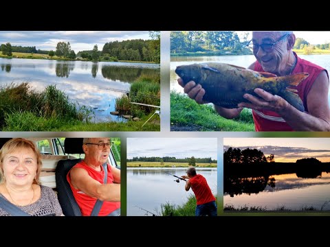 Видео: Семейная рыбалка - это всегда  здорово !Выходные вместе с  мужем..