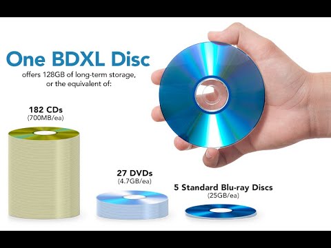 Видео: Обзор Blu-Ray диска 128gb bd-r xl